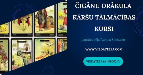ČIGĀNU KĀRŠU VIDEO KURSI/apguvei BEZ grupas/no jebkuras otrdienas